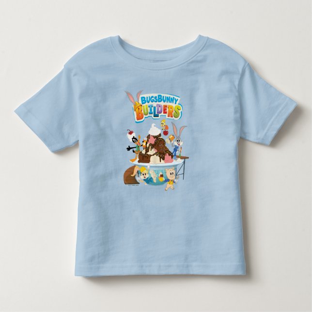 BUGS BUNNY BUILDERS™| Looney Builders Ice Creme Kleinkind T-shirt (Vorderseite)