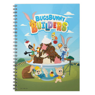 BUGS BUNNY BUILDERS™ Looney Builders Ice Creme Notizblock