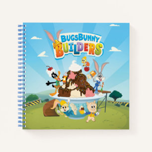 BUGS BUNNY BUILDERS™ Looney Builders Ice Creme Notizbuch