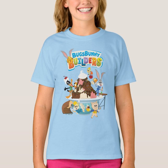 BUGS BUNNY BUILDERS™| Looney Builders Ice Creme T-Shirt (Vorderseite)