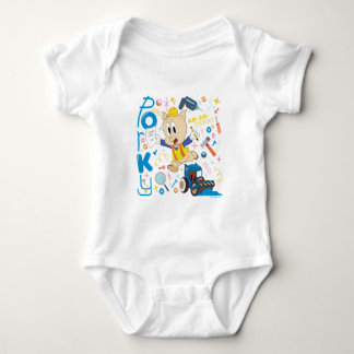 BUGS BUNNY BUILDERS™| Porky Pig Work Tools Baby Strampler