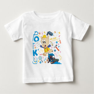 BUGS BUNNY BUILDERS™| Porky Pig Work Tools Baby T-shirt