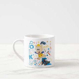 BUGS BUNNY BUILDERS™| Porky Pig Work Tools Espressotasse