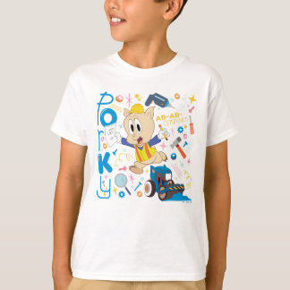 BUGS BUNNY BUILDERS™| Porky Pig Work Tools T-Shirt