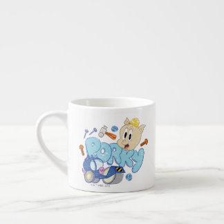BUGS BUNNY BUILDERS™| Porky Sketch Art Espressotasse