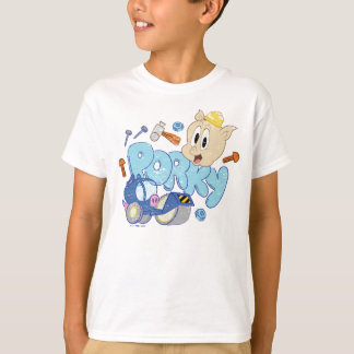 BUGS BUNNY BUILDERS™| Porky Sketch Art T-Shirt