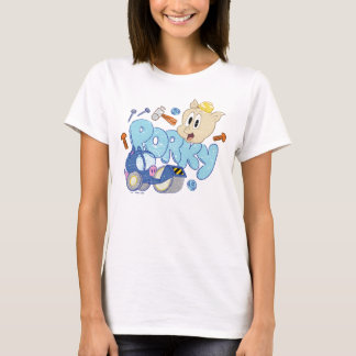 BUGS BUNNY BUILDERS™| Porky Sketch Art T-Shirt