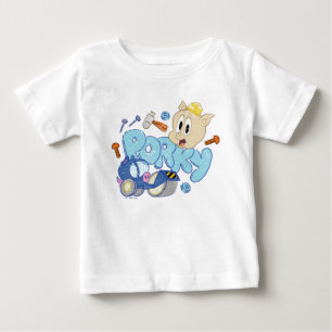 BUGS BUNNY BUILDERS™  Porky-Skizzenkunst Baby T-shirt