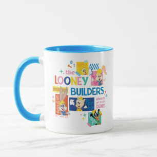 BUGS BUNNY BUILDERS™  The Looney Builders Collage Tasse