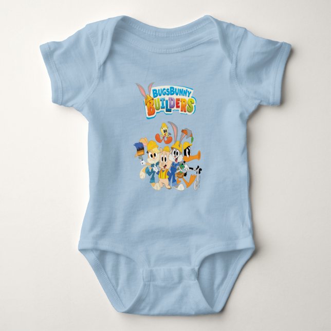 BUGS BUNNY BUILDERS™| The Looney Builders Group Baby Strampler (Vorderseite)