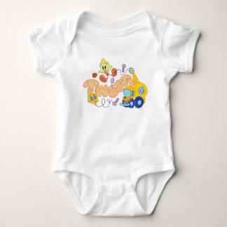 BUGS BUNNY BUILDERS™| TWEETY™ Sketch Art Baby Strampler
