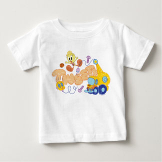 BUGS BUNNY BUILDERS™| TWEETY™ Sketch Art Baby T-shirt