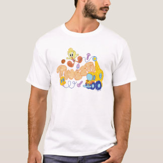 BUGS BUNNY BUILDERS™| TWEETY™ Sketch Art T-Shirt