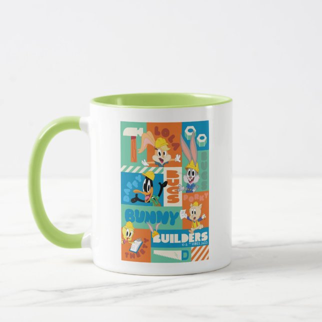 BUGS BUNNY BUILDERS™| Zeichenrastermuster Tasse (Links)