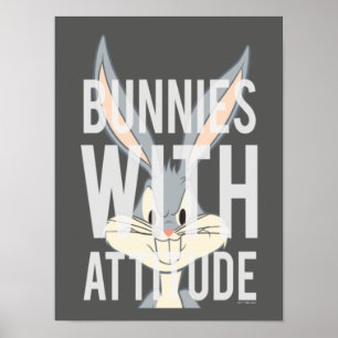 BUGS BUNNY™ Bunnies mit Einstellung Poster
