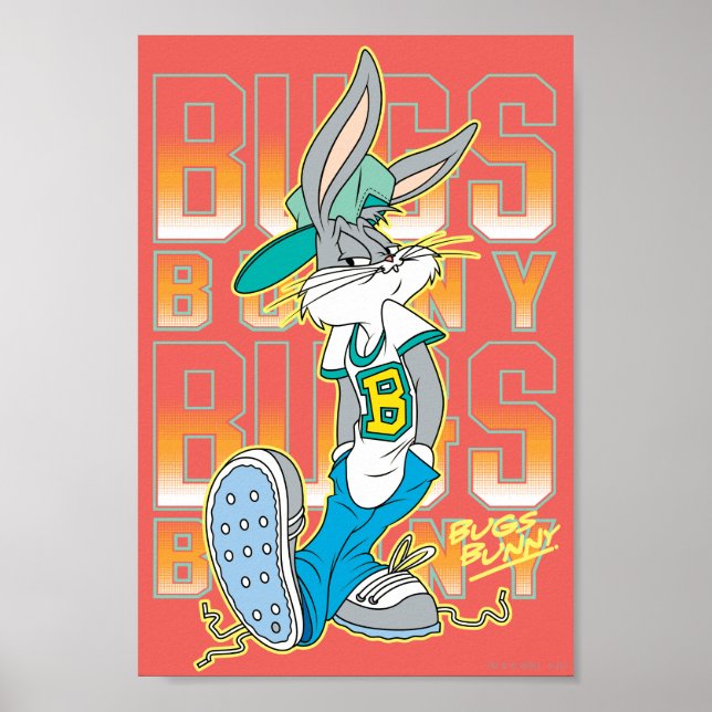 BUGS BUNNY™ Cool School Outfit Poster (Vorne)