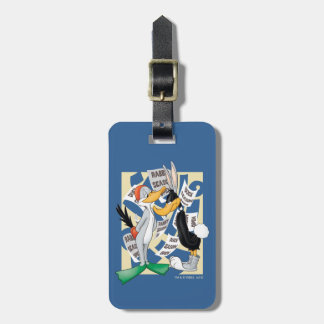 BUGS BUNNY™ & DAFFY DUCK™ Bereit für die Jagdsaiso Gepäckanhänger