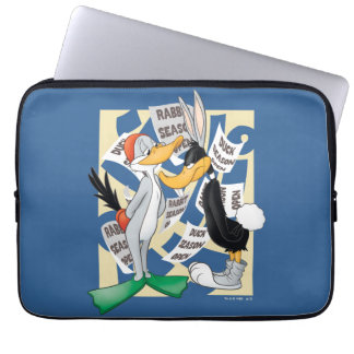 BUGS BUNNY™ & DAFFY DUCK™ Bereit für die Jagdsaiso Laptopschutzhülle