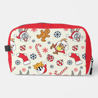 BUGS BUNNY™, DAFFY DUCK™ & Lola Weihnachtsmuster Waschbeutel