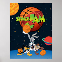 BUGS BUNNY™, DAFFY DUCK™, & TAZ™ SPACE JAM™ Logo