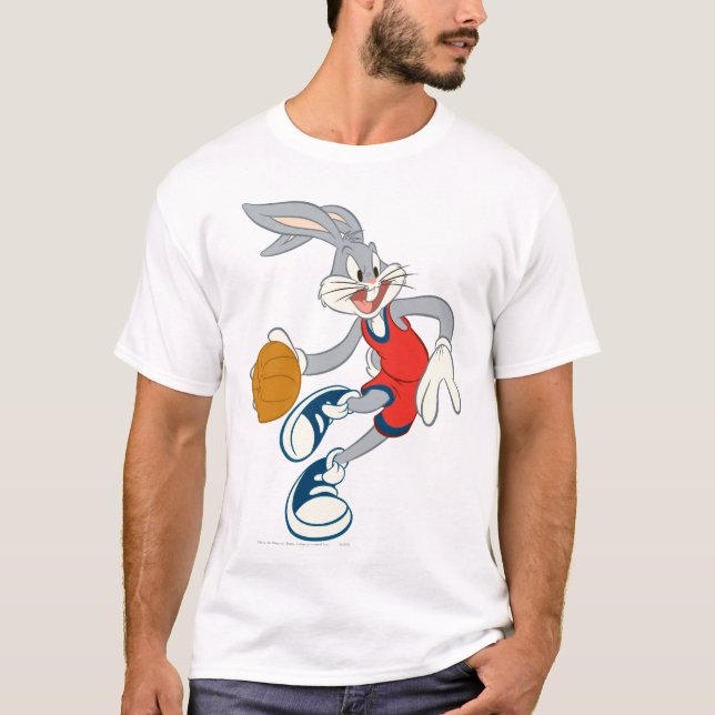 BUGS BUNNY™ Dribling through the Competition T-Shirt (Vorderseite)