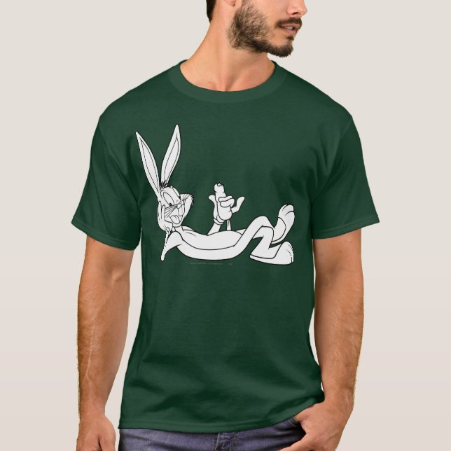 BUGS BUNNY™ Eating Carrot Sketch T-Shirt (Vorderseite)