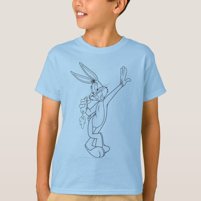 BUGS BUNNY™ Eating Carrot T-Shirt (Vorderseite)