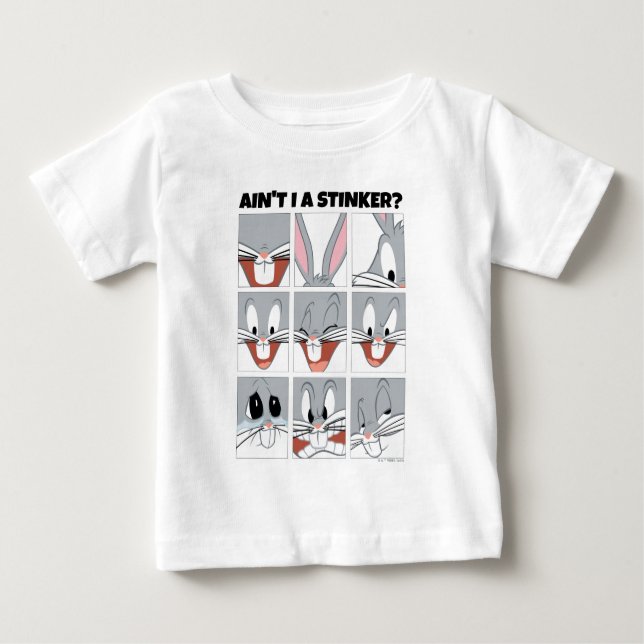 BUGS BUNNY™ Expression Blocks Baby T-shirt (Vorderseite)