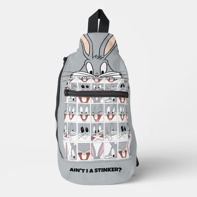 BUGS BUNNY™ Expression Blocks Crossbody Bag (Vorderseite)
