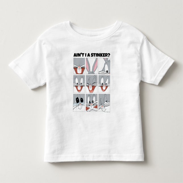 BUGS BUNNY™ Expression Blocks Kleinkind T-shirt (Vorderseite)