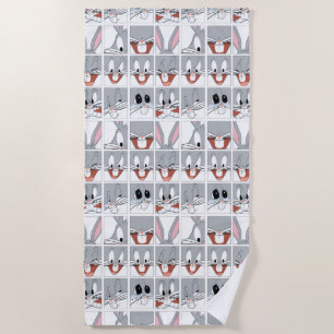 BUGS BUNNY™ Expression Blocks Strandtuch