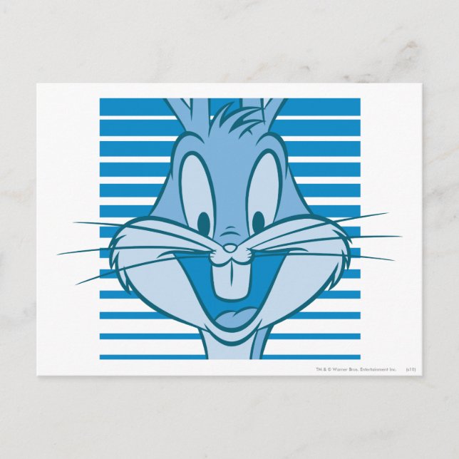 BUGS BUNNY™ Expressive 40 Postkarte (Vorderseite)