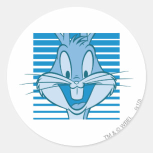 BUGS BUNNY™ Expressive 40 Runder Aufkleber