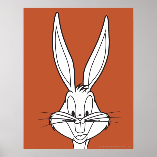 BUGS BUNNY™ Face Lächeln Poster (Vorne)