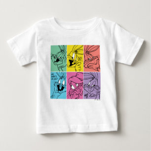BUGS BUNNY™ Farbblockausdrücke Baby T-shirt