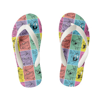BUGS BUNNY™ Farbblockausdrücke Kinderbadesandalen