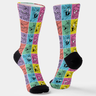 BUGS BUNNY™ Farbblockausdrücke Socken