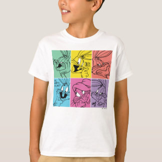 BUGS BUNNY™ Farbblockausdrücke T-Shirt