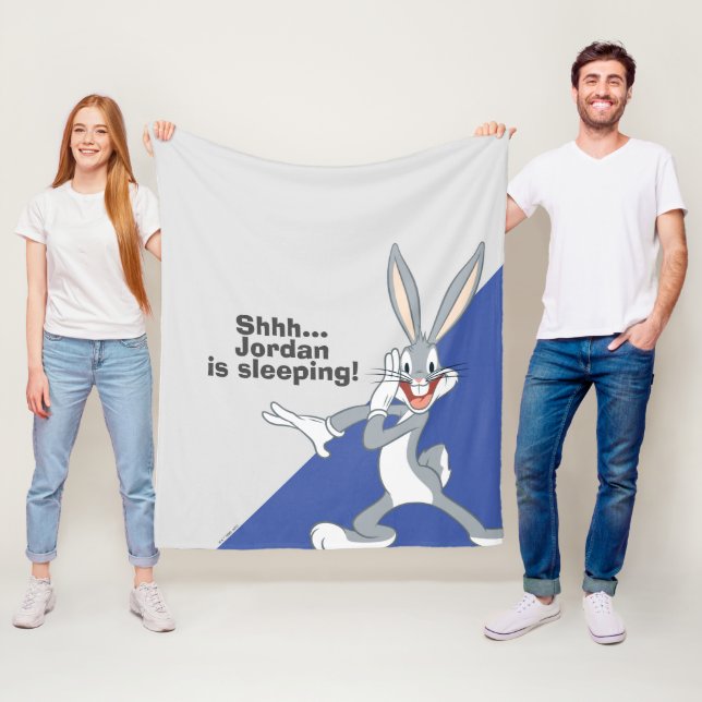 BUGS BUNNY™ Flüstern 2 Fleecedecke (Beispiel)