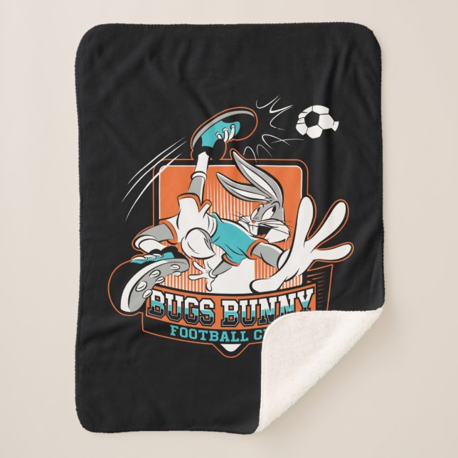 BUGS BUNNY™ Football Club Badge Sherpadecke (Vorderseite)