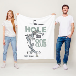 BUGS BUNNY™ Golfspielen - Loch in einem Club Fleecedecke