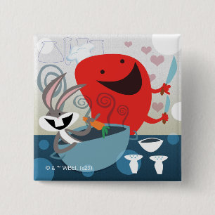 BUGS BUNNY™ & Gossamer Whimsical Meal Prep Button