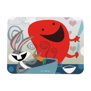 BUGS BUNNY™ & Gossamer Whimsical Meal Prep Magnet