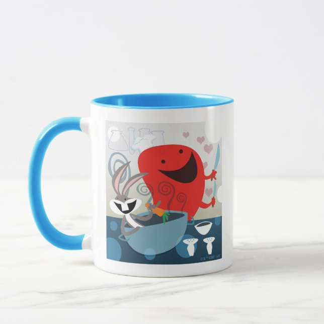 BUGS BUNNY™ & Gossamer Whimsical Meal Prep Tasse (Links)