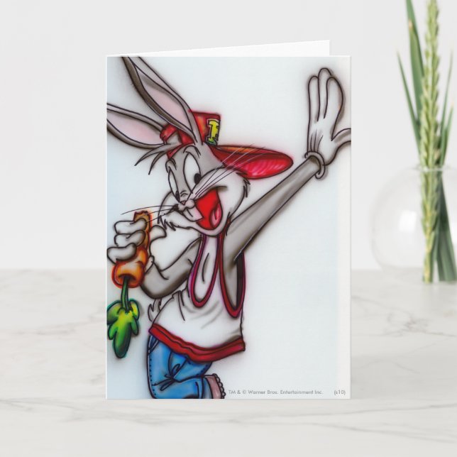 BUGS BUNNY™ Hipster 2 Karte (Vorderseite)