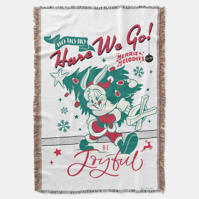 BUGS BUNNY™ - Ho Ho Ho, Hare We Go! Decke (Vorderseite Vertikal)