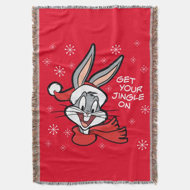 BUGS BUNNY™ Holiday Cheer Decke (Vorderseite Vertikal)