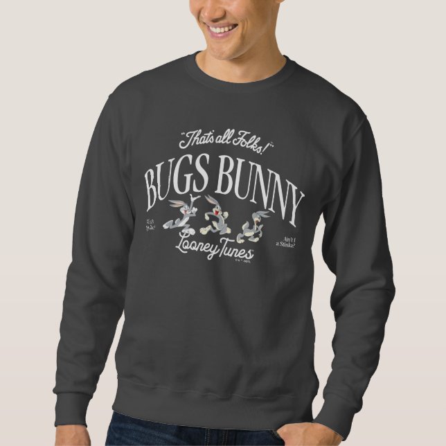 BUGS BUNNY™ im Laufe der Jahre Sweatshirt (Vorderseite)
