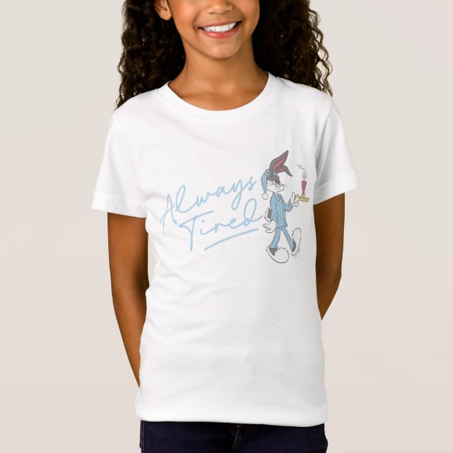 BUGS BUNNY™ Immer müde T-Shirt (Vorderseite)