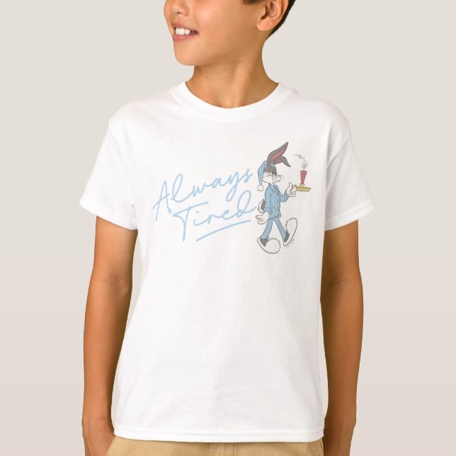 BUGS BUNNY™ Immer müde T-Shirt (Vorderseite)